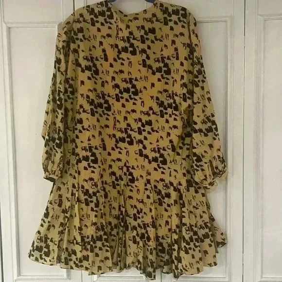 NWT Anine Bing Painterly Leo Dress in Size S (Runs Large) - Picture 11 of 11